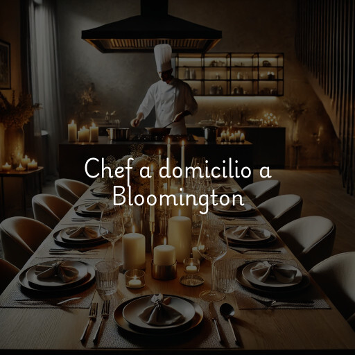 Chef a domicilio a Bloomington
