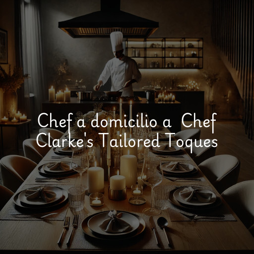 Chef a domicilio a Chef Clarke's Tailored Toques