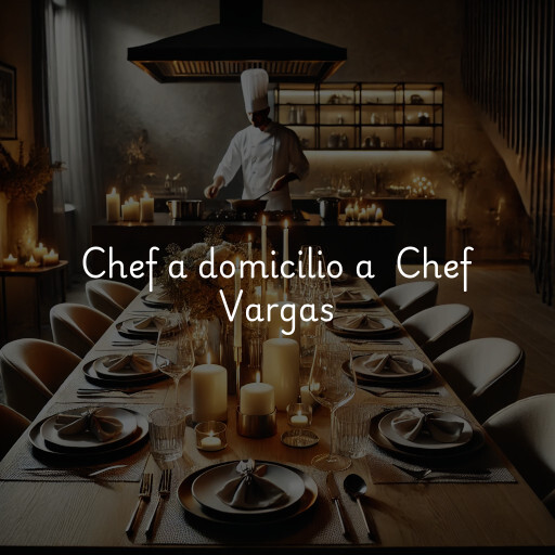 Chef a domicilio a Chef Vargas