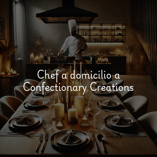 Chef a domicilio a Confectionary Creations