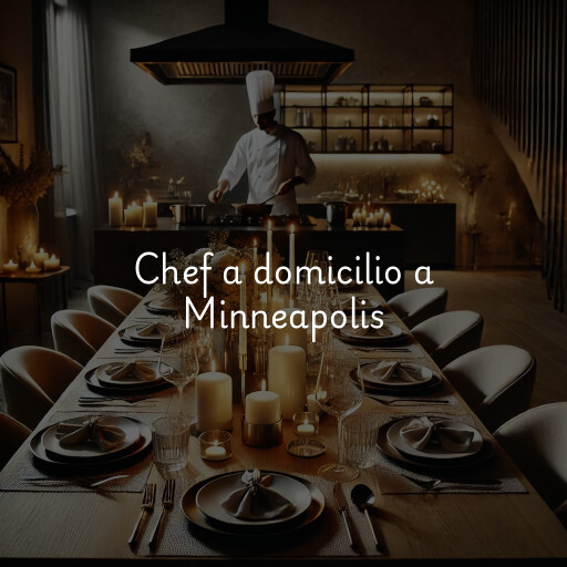Chef a domicilio a Minneapolis