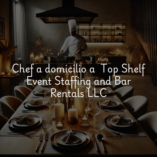 Chef a domicilio a Top Shelf Event Staffing and Bar Rentals LLC
