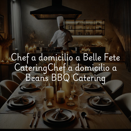Chef a domicilio a