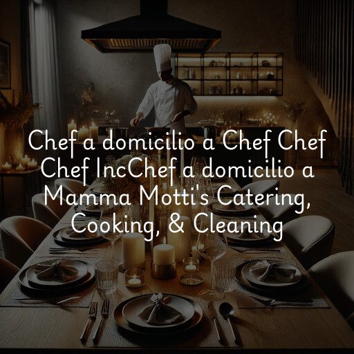Chef a domicilio a