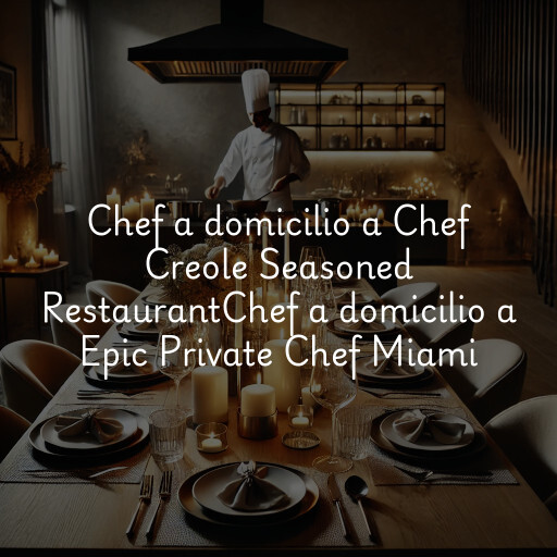 Chef a domicilio a