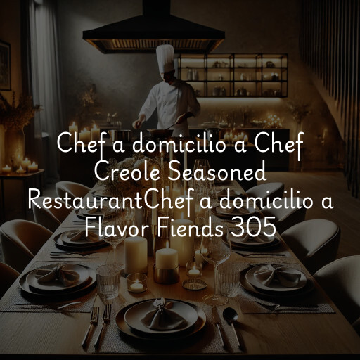 Chef a domicilio a