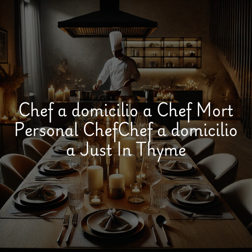 Chef a domicilio a