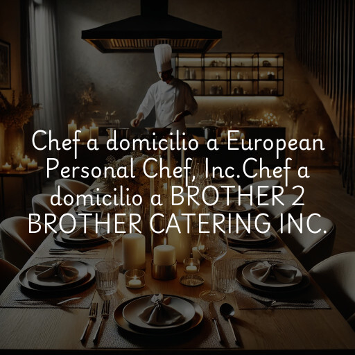 Chef a domicilio a