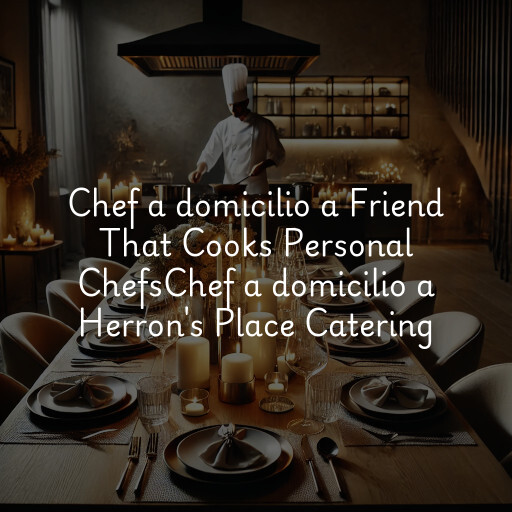 Chef a domicilio a