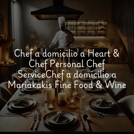 Chef a domicilio a
