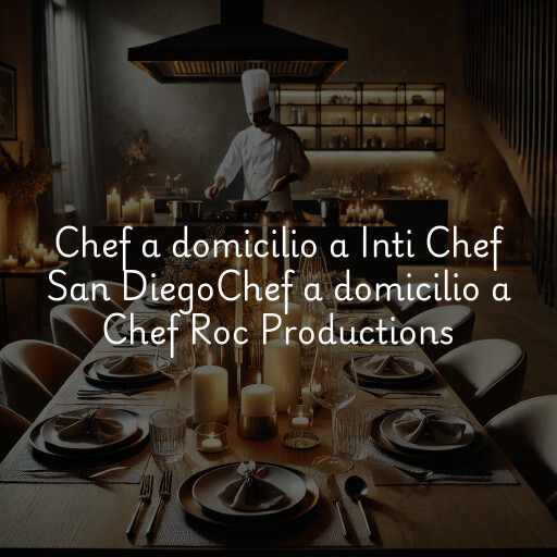 Chef a domicilio a