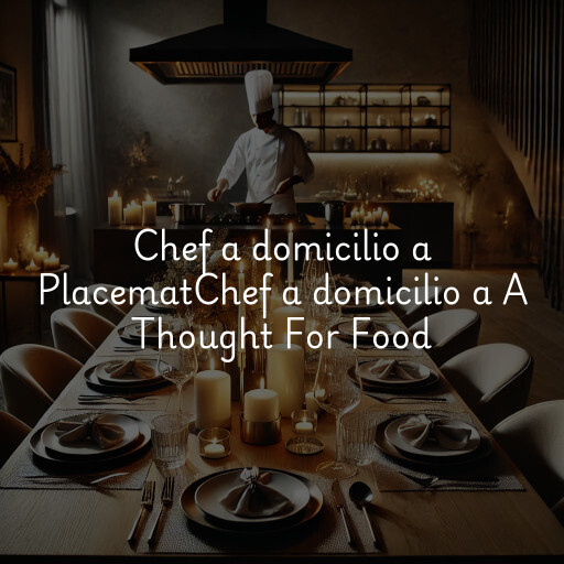 Chef a domicilio a