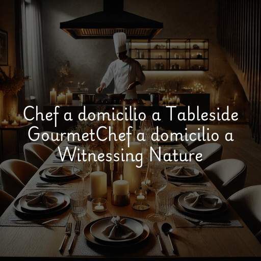 Chef a domicilio a