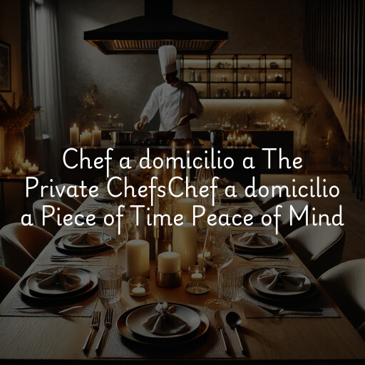 Chef a domicilio a