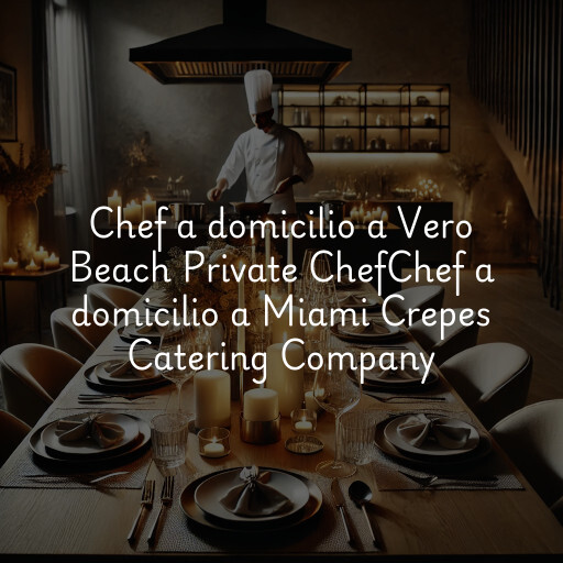 Chef a domicilio a