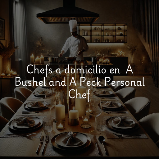 Chefs a domicilio en A Bushel and A Peck Personal Chef