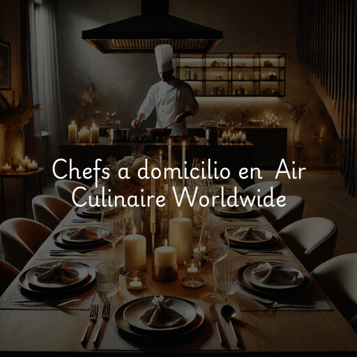 Chefs a domicilio en Air Culinaire Worldwide