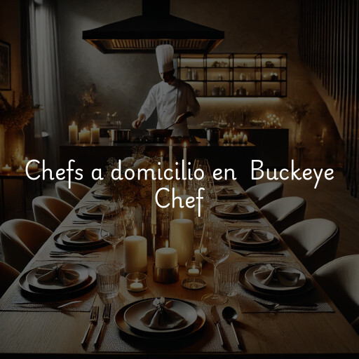 Chefs a domicilio en Buckeye Chef