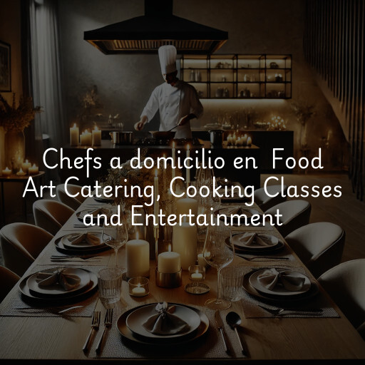 Chefs a domicilio en Food Art Catering, Cooking Classes and Entertainment