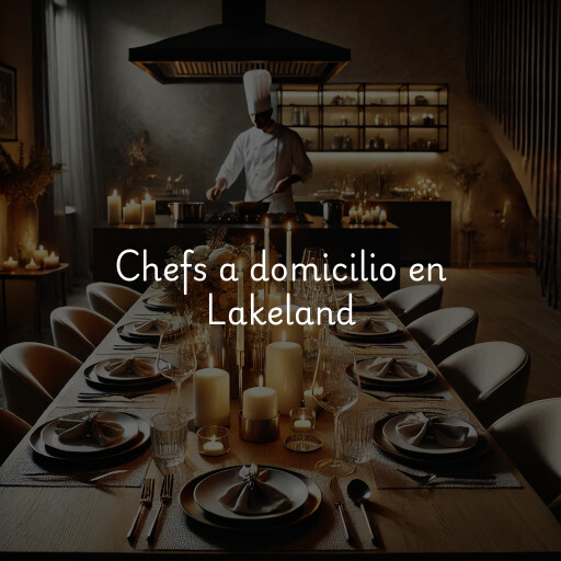 Chefs a domicilio en Lakeland