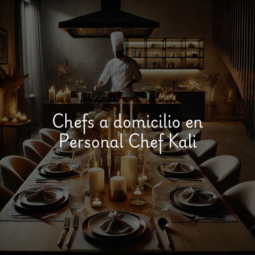 Chefs a domicilio en Personal Chef Kali
