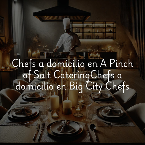 Chefs a domicilio en