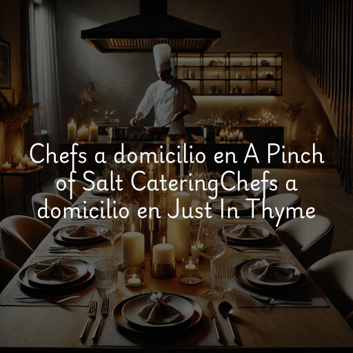 Chefs a domicilio en