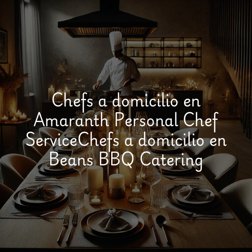Chefs a domicilio en
