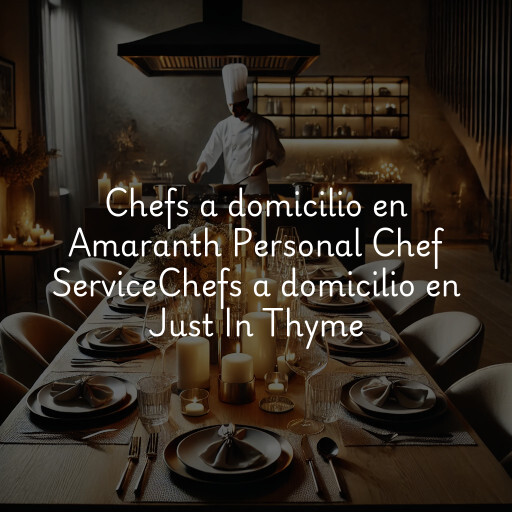 Chefs a domicilio en
