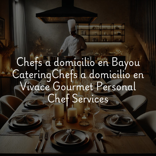 Chefs a domicilio en