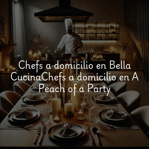 Chefs a domicilio en