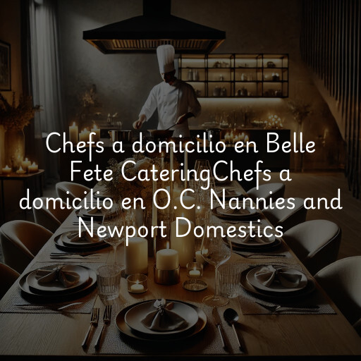 Chefs a domicilio en