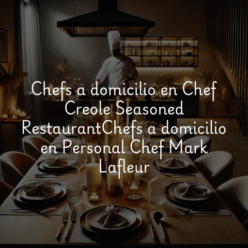Chefs a domicilio en