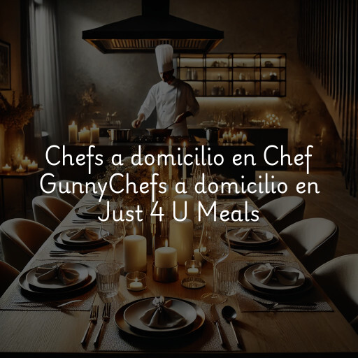 Chefs a domicilio en