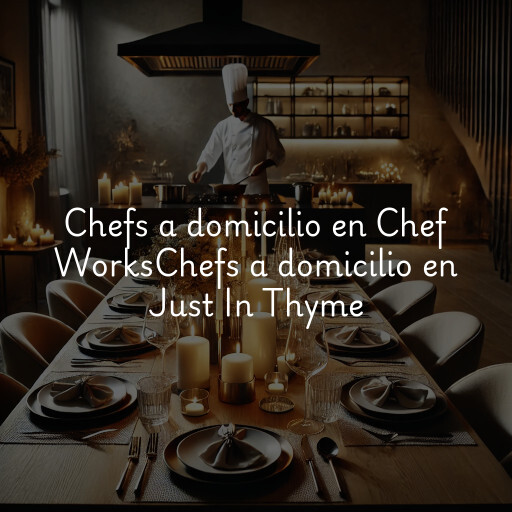 Chefs a domicilio en