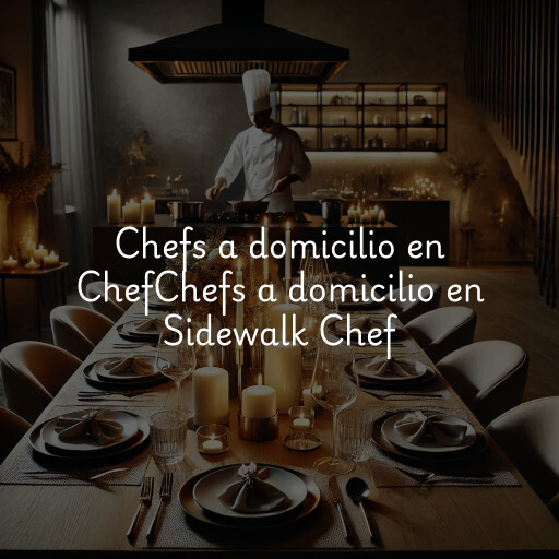 Chefs a domicilio en