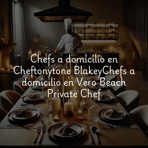 Chefs a domicilio en