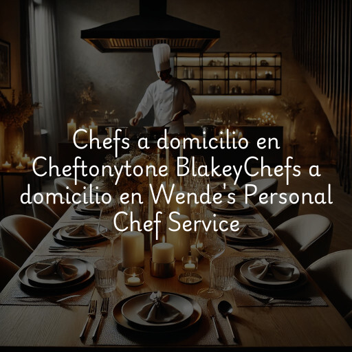 Chefs a domicilio en