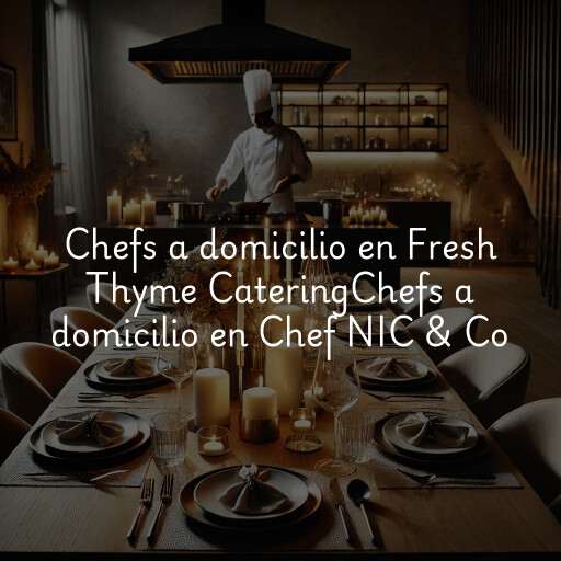 Chefs a domicilio en