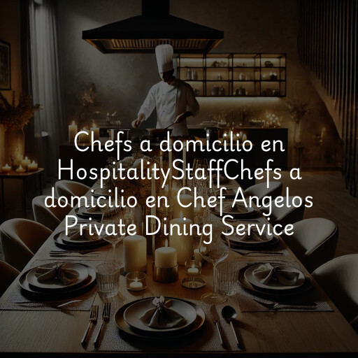 Chefs a domicilio en