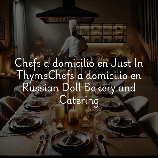 Chefs a domicilio en