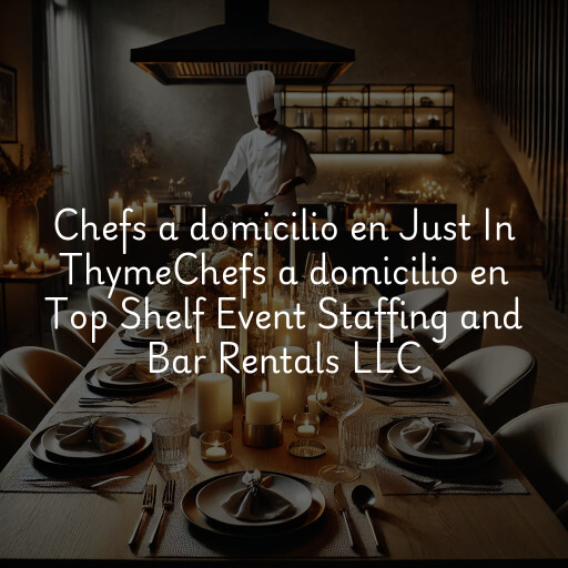 Chefs a domicilio en