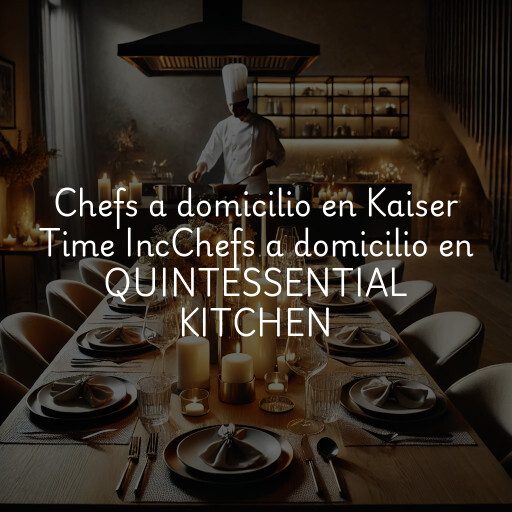 Chefs a domicilio en