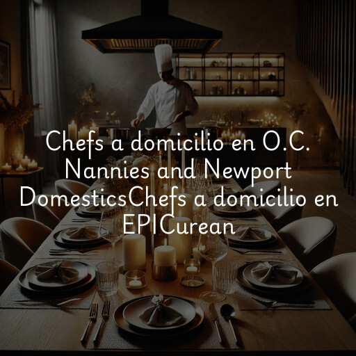 Chefs a domicilio en
