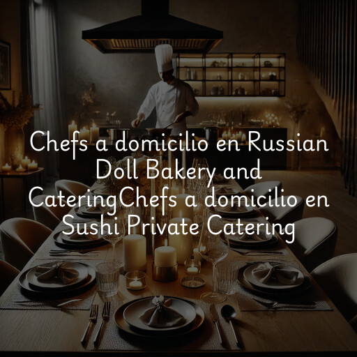 Chefs a domicilio en