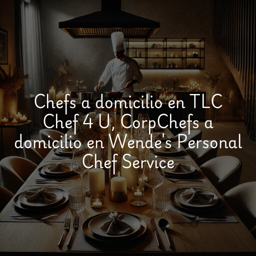 Chefs a domicilio en