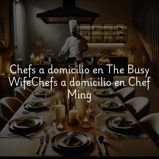 Chefs a domicilio en