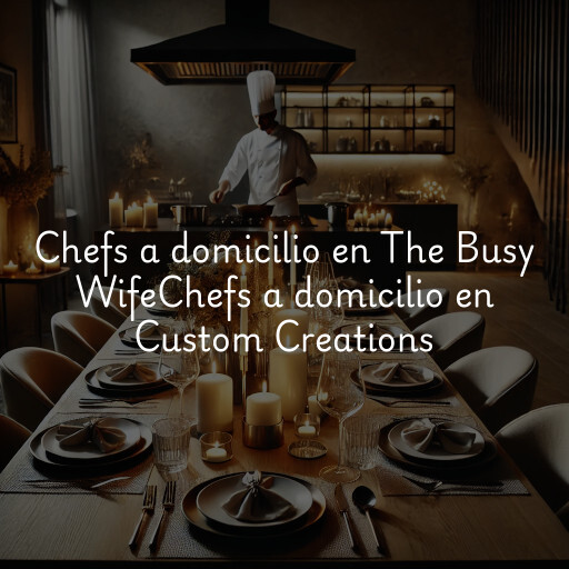 Chefs a domicilio en