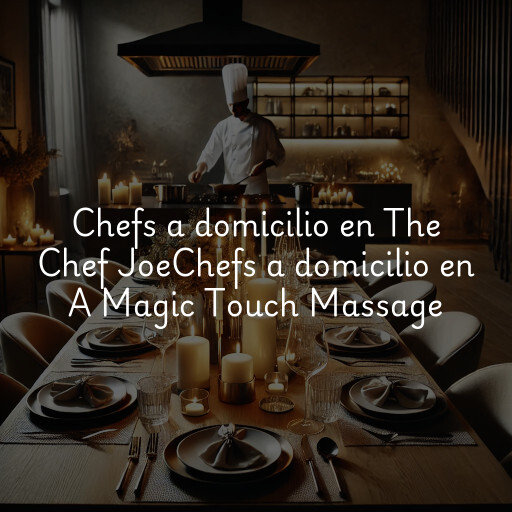 Chefs a domicilio en
