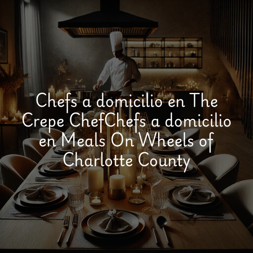 Chefs a domicilio en